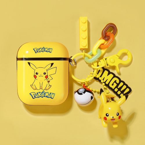 Pikachu key chain AirPods wireless earphone case