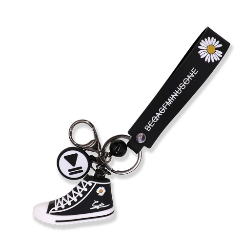 Cartoon Daisy key chain canvas shoe key chain bag pendant gift