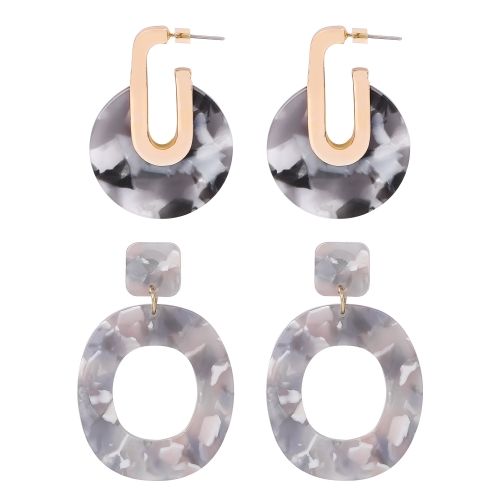 Fashion Jewelry Earrings Acrylic Statement Drop Earrings for Women Girls Gift
